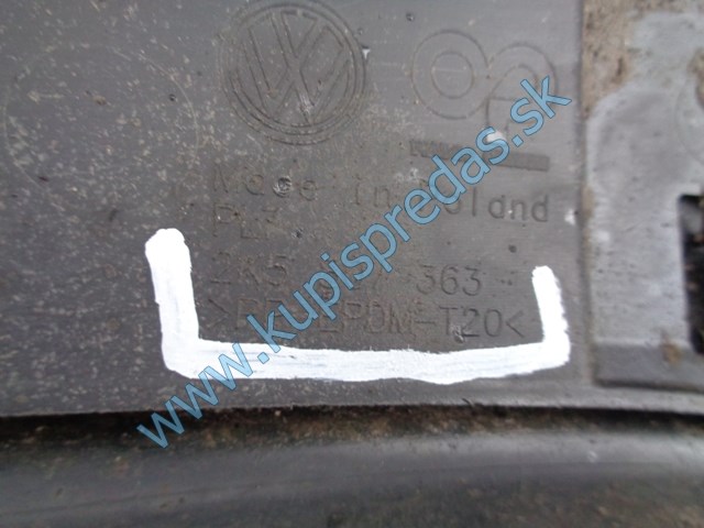 zadný nárazník na vw volkswagen caddy IV, 2K5807363